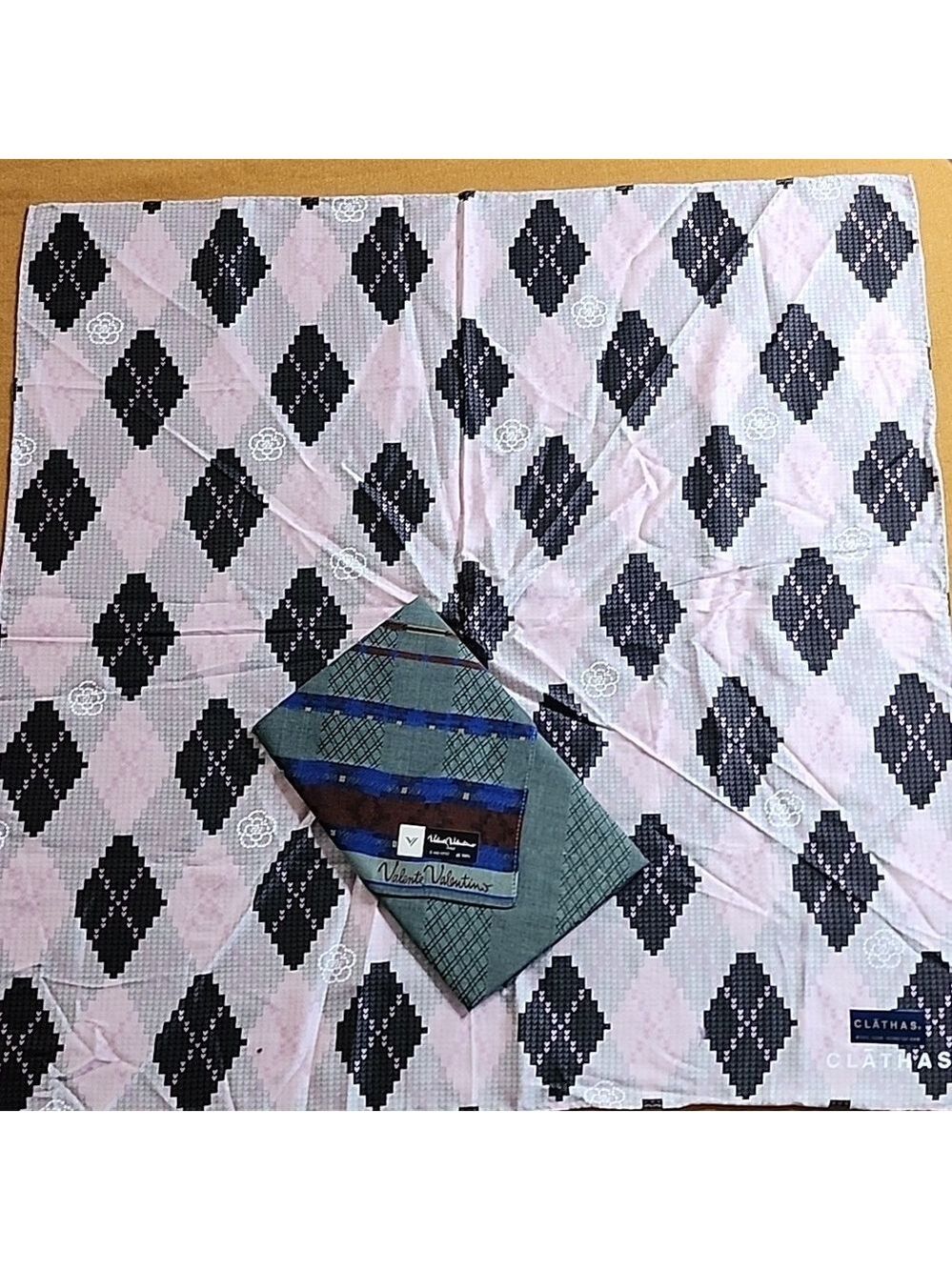 Valente Valentino Italy and Clathas Handkerchief